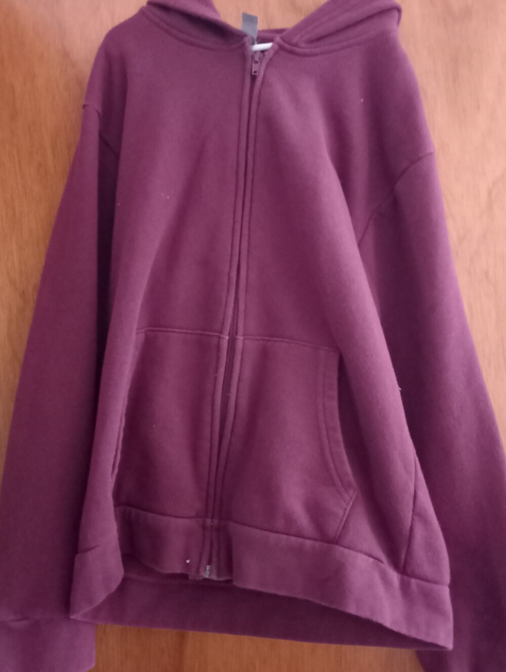 Next Level Apperal Kids Zip Hoodie Jacket - Burgundy